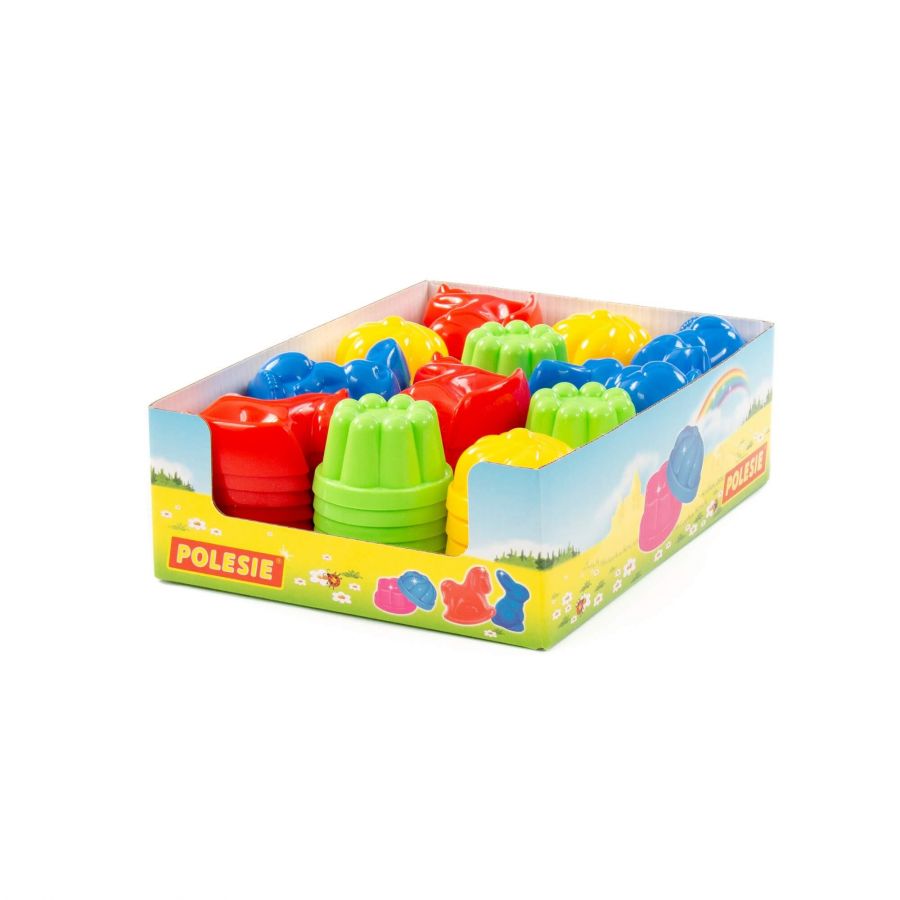 Формочка пластмассовая (дисплей №3) (в дисплее 81 шт)