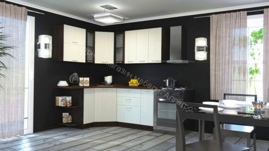 Кухонный гарнитур Полина оптима угловой 1800*1500 мм