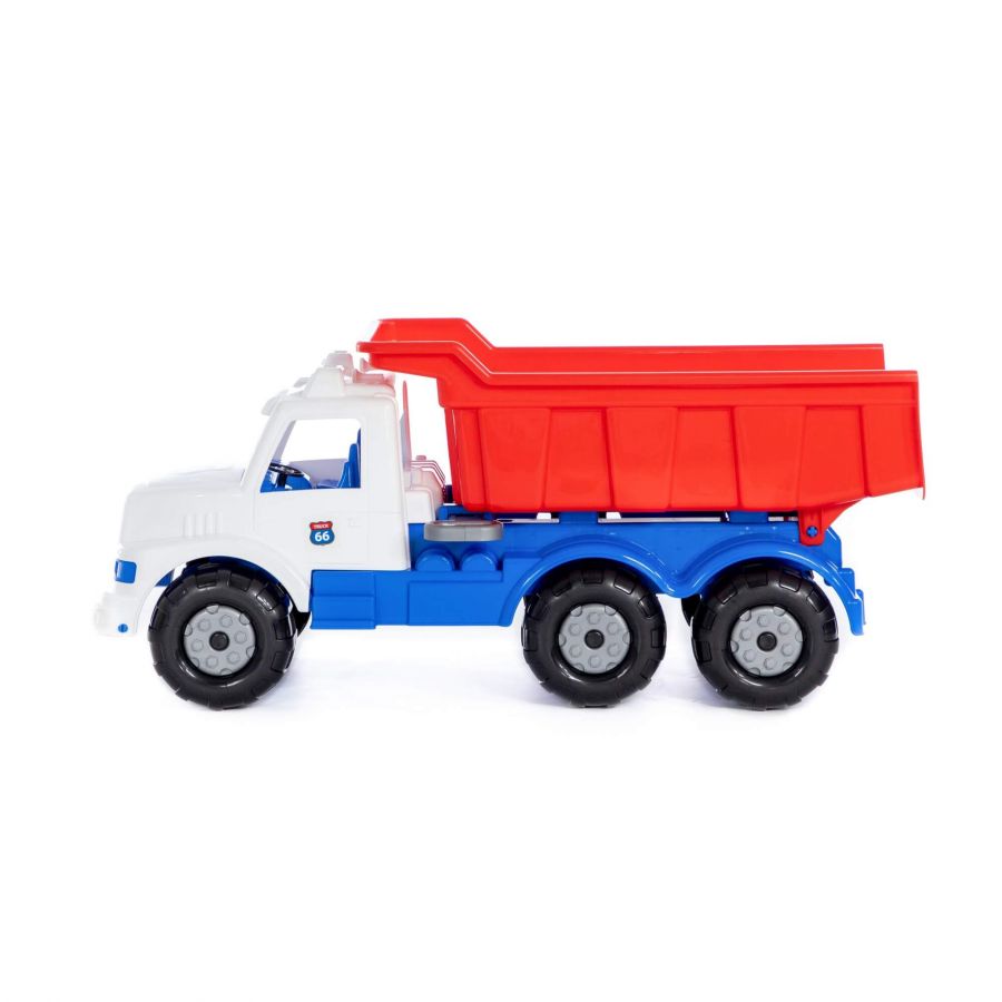 "Буран" №3, автомобиль-самосвал (бело-синий)