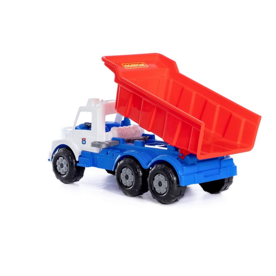 "Буран" №3, автомобиль-самосвал (бело-синий)