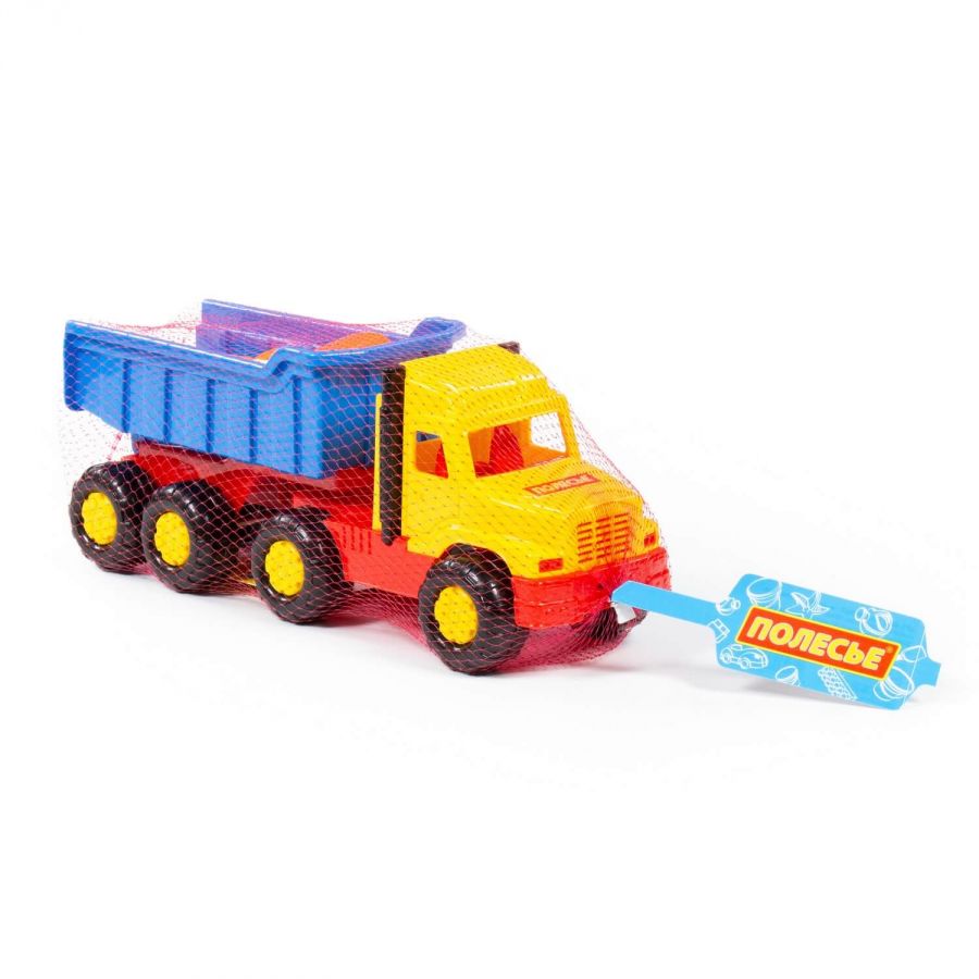 Набор №67: "Фаворит", автомобиль-самосвал + совок №2, грабельки №2