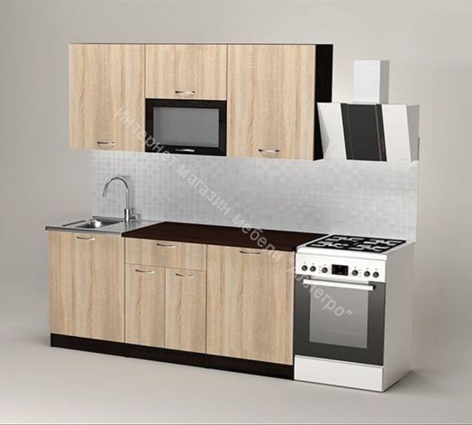 Кухонный гарнитур Сабрина макси 1800 мм