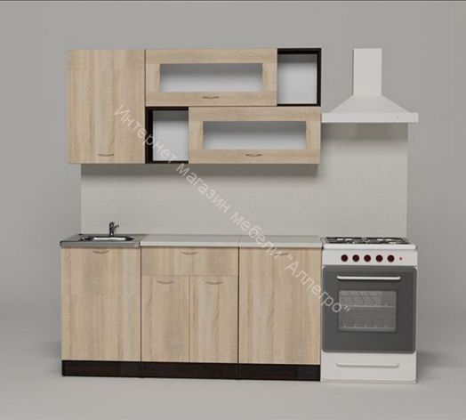 Кухонный гарнитур Симона стандарт 1600 мм