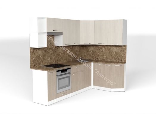 Кухонный гарнитур Ольга оптима прайм 5 2300*1500 мм