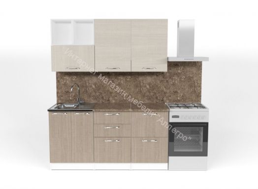 Кухонный гарнитур Ольга стандарт 4 1600 мм