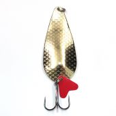 Блесна Namazu Magna вес 38г цвет 02 латунь колеблющаяся