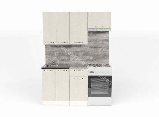 Кухонный гарнитур Лариса нормал 2 1500 мм