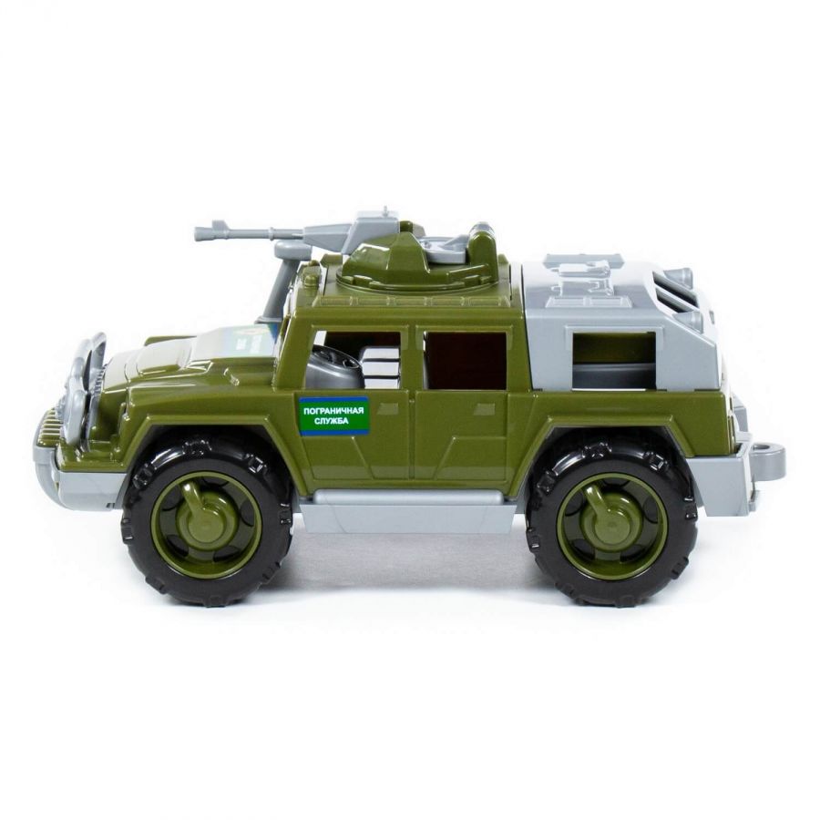 Автомобиль-джип пограничный "Разведчик" с 1-м пулемётом (РФ)
