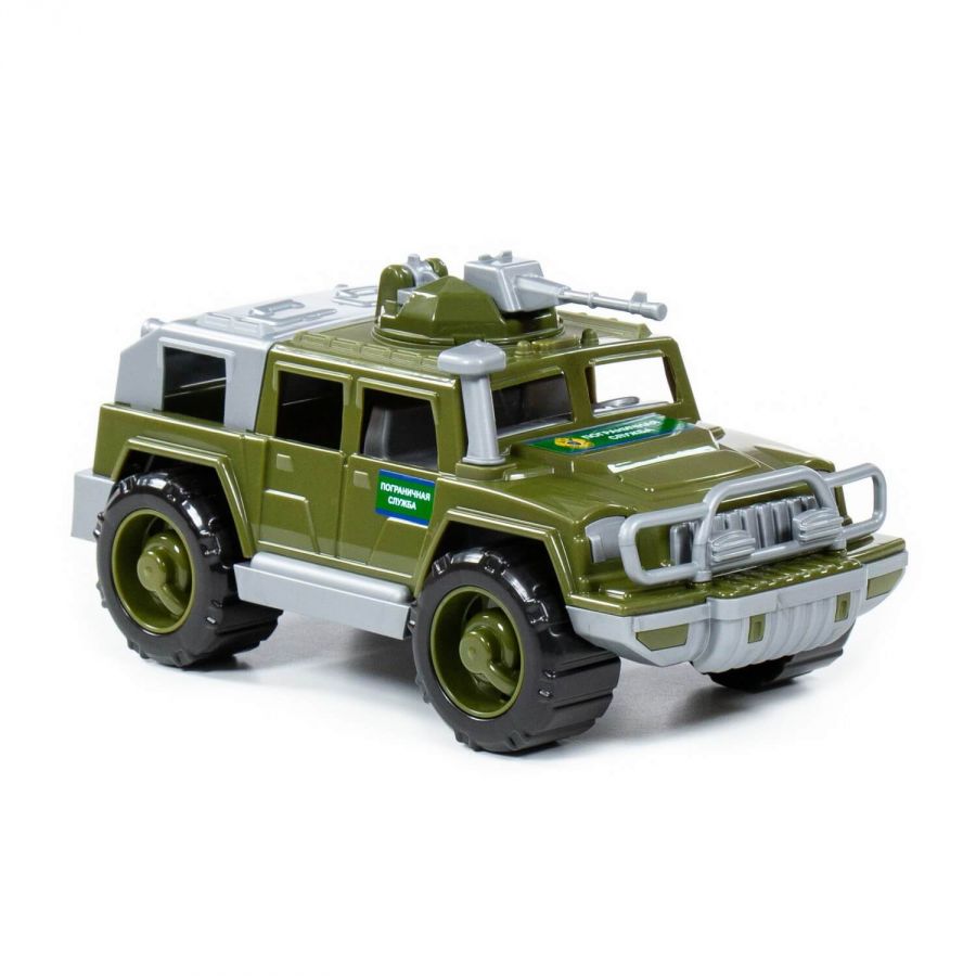 Автомобиль-джип пограничный "Разведчик" с 1-м пулемётом (РФ)