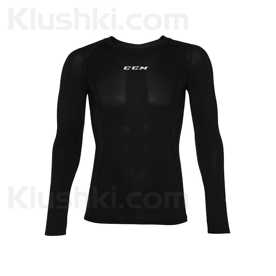 Белье компрессионное (футболка) CCM Performance Compression LS (SR)