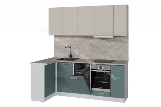 Кухонный гарнитур Глория прайм 2 400 1100х2000 мм (ПМ)