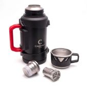 Термос DAKAR 1500 мл (складные ручки, ситечко) Следопыт