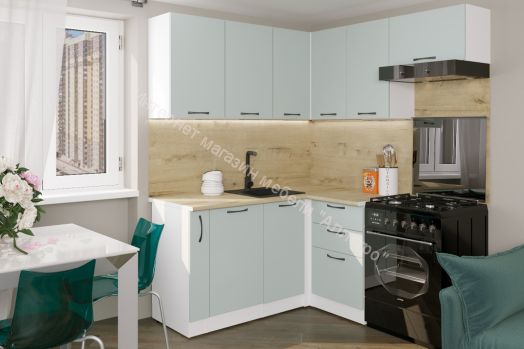 Кухонный гарнитур Лиора мега прайм 1600х1700 мм