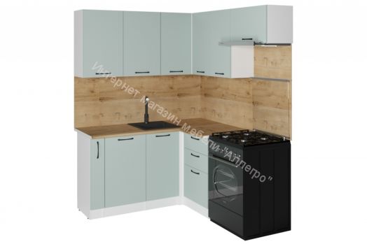 Кухонный гарнитур Лиора мега прайм 1600х1700 мм