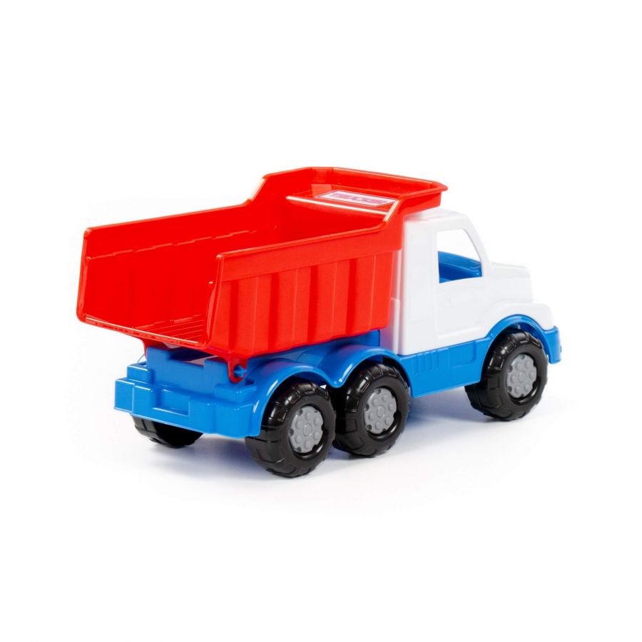 "Гоша", автомобиль-самосвал (бело-синий)