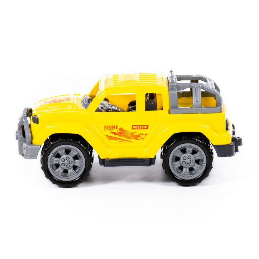 Автомобиль "Легионер-мини" (жёлтый) (в сеточке)