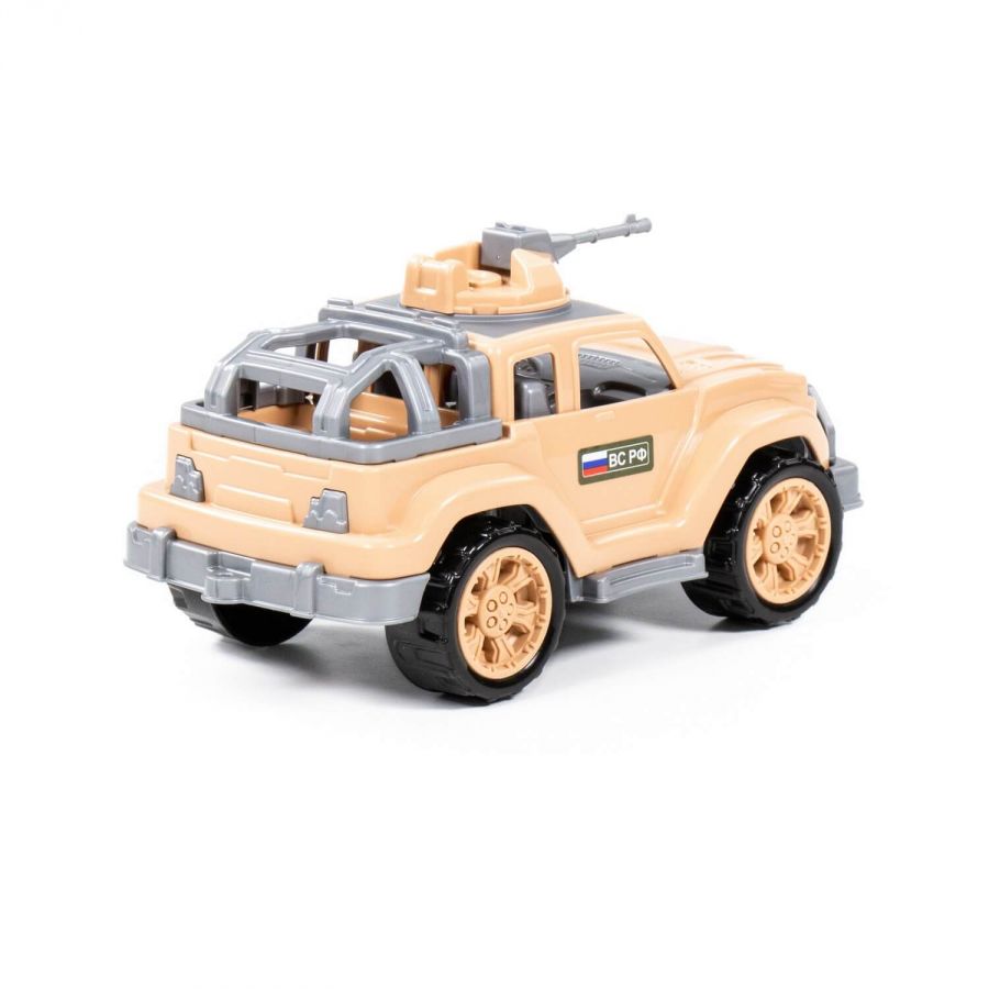 Автомобиль-джип военный-сафари "Легионер-мини" с 1-м пулемётом (в сеточке)