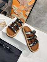 Шлепанцы CELINE TIPPI Premium