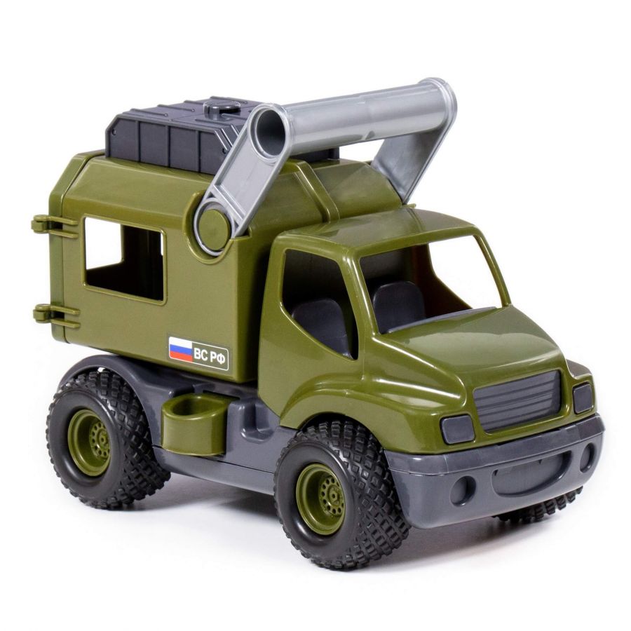 "КонсТрак - фургон", автомобиль военный (в сеточке)