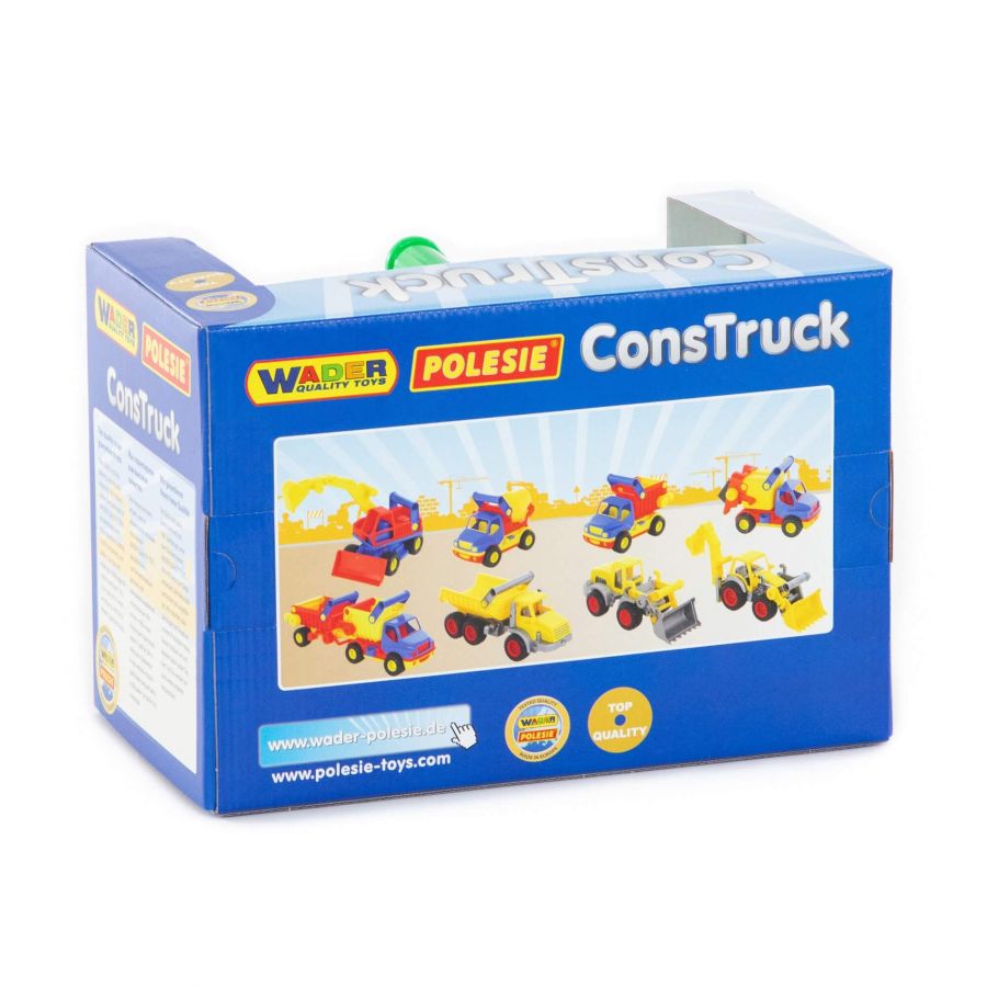 "КонсТрак", автомобиль-самосвал (зелёный) (в коробке)