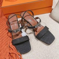 Босоножки HERMES PREMIUM на каблуке