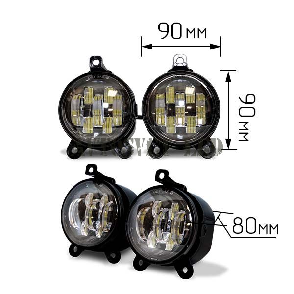 Фары противотуманные ASF4P-70W COMBO с границей света