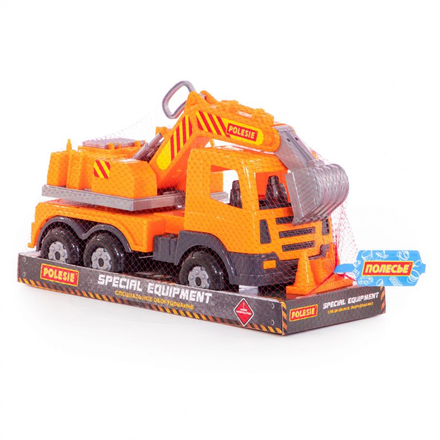 "Престиж", автомобиль-экскаватор (в лотке)