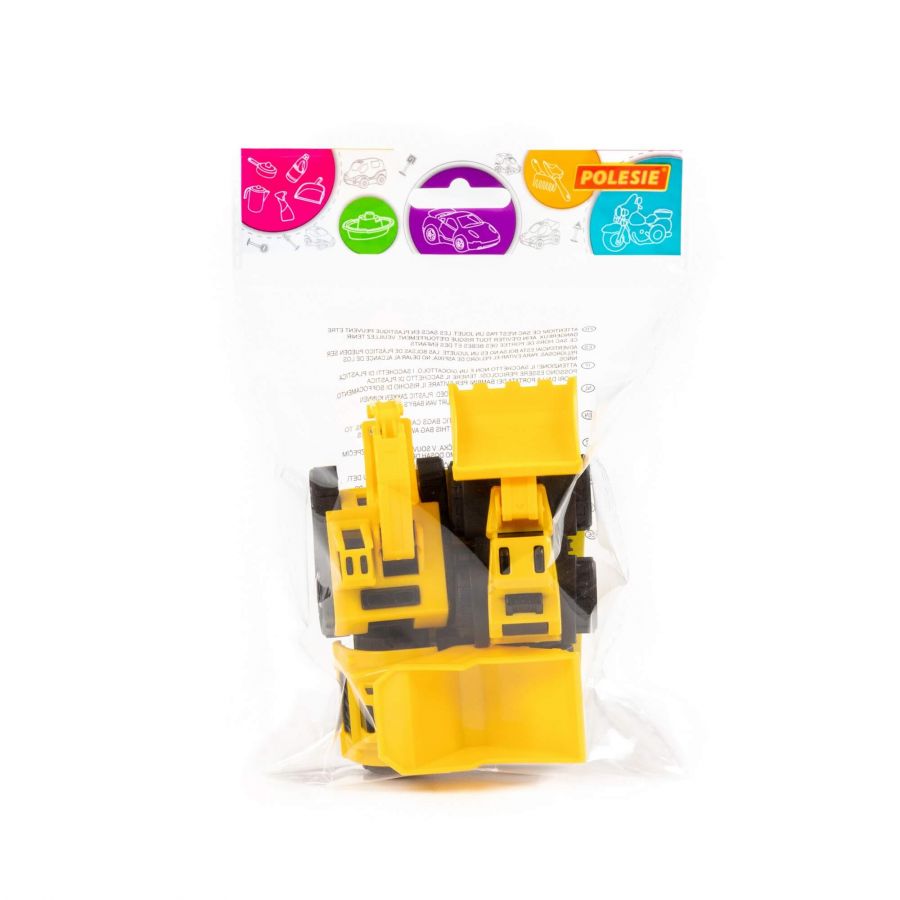 Самосвал-мини + Экскаватор-мини гусеничный + Погрузчик-мини (в пакете)