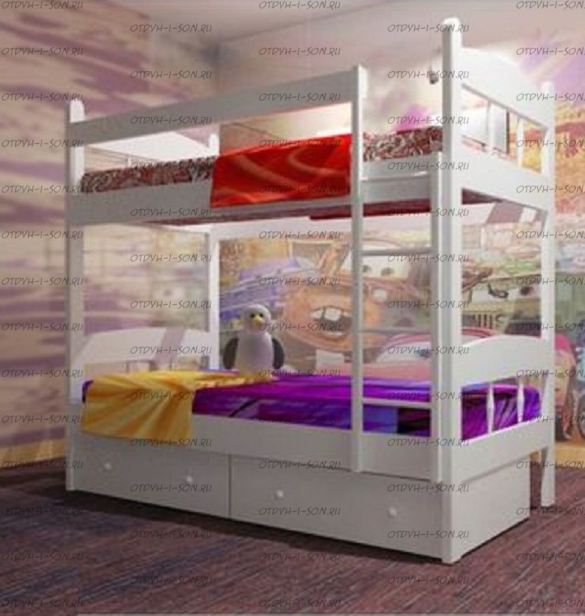 Кровать двухъярусная Скаут