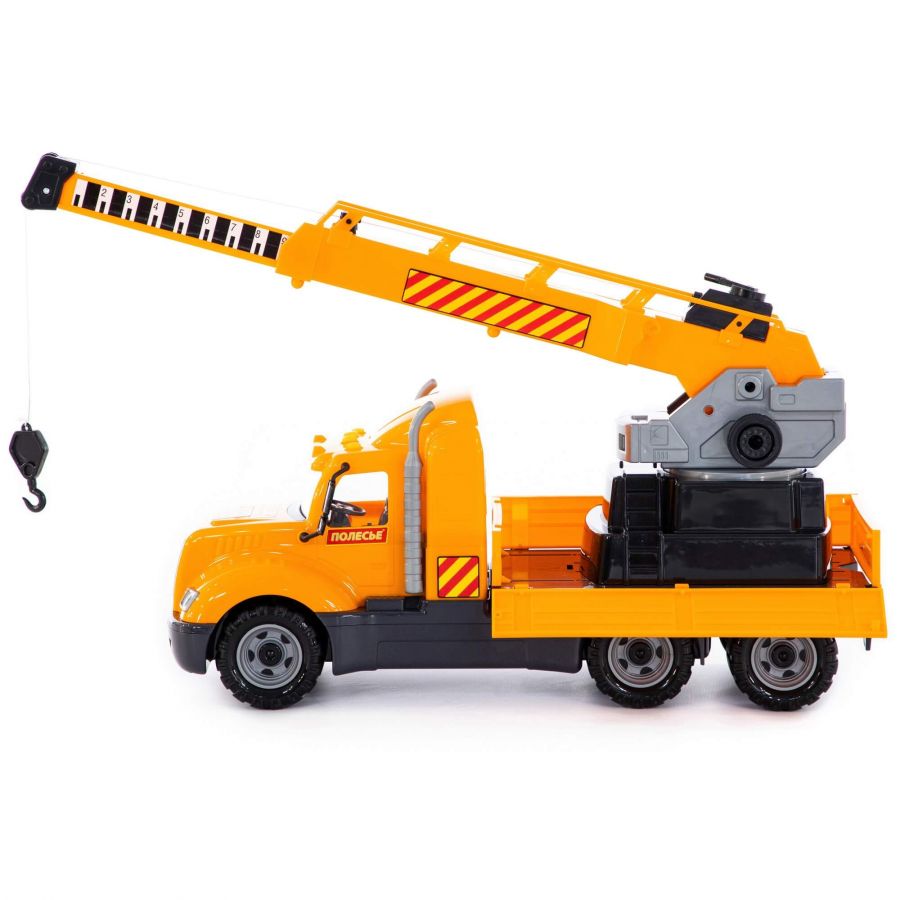 "Майк", автомобиль-кран с поворотной платформой (в коробке)