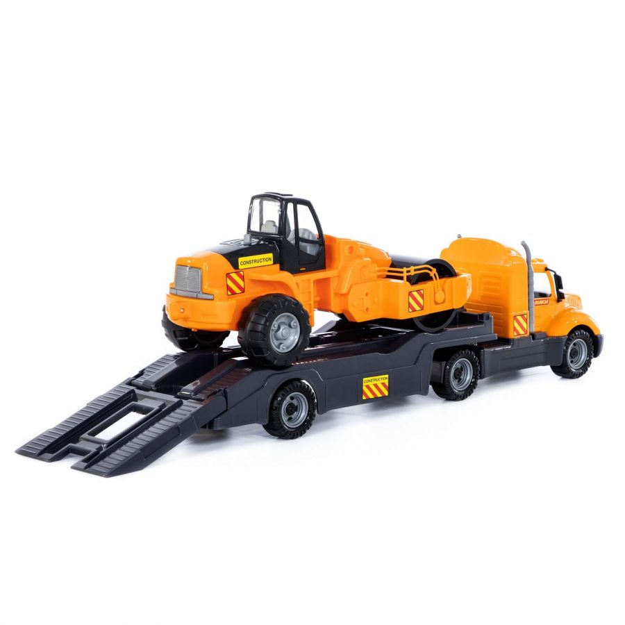 "Майк", автомобиль-трейлер + дорожный каток (в коробке)