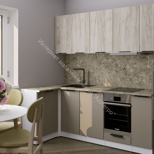 Кухонный гарнитур Альба прайм 400 1100х2000 мм