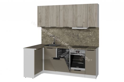 Кухонный гарнитур Альба прайм 2 400 1100х2000 мм (ПМ)