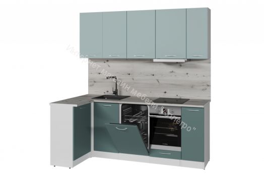 Кухонный гарнитур Асая прайм 2 400 1100х2000 мм (ПМ)