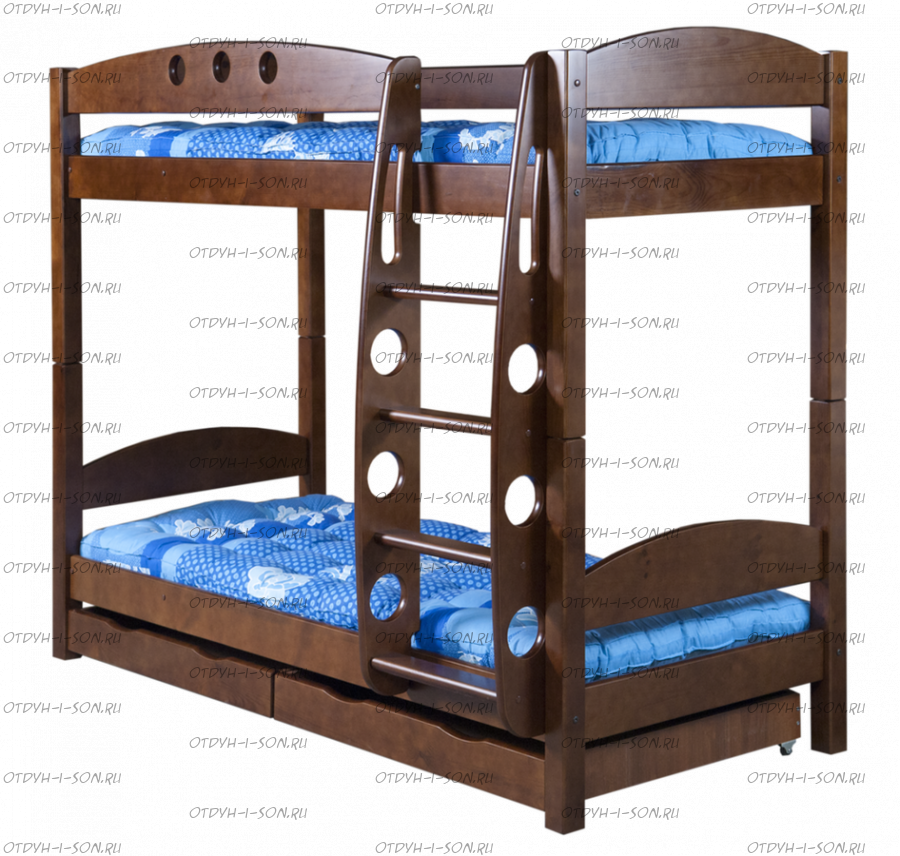 Кровать двухъярусная Бористо