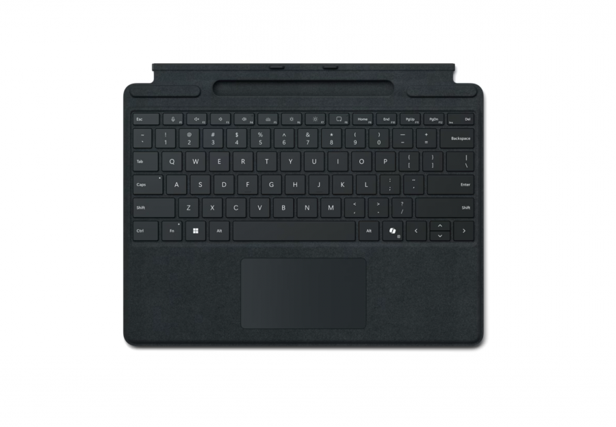 Клавиатура Microsoft Surface Pro Keyboard X/8/9/10/11 with Copilot button (Alcantara) (Black)