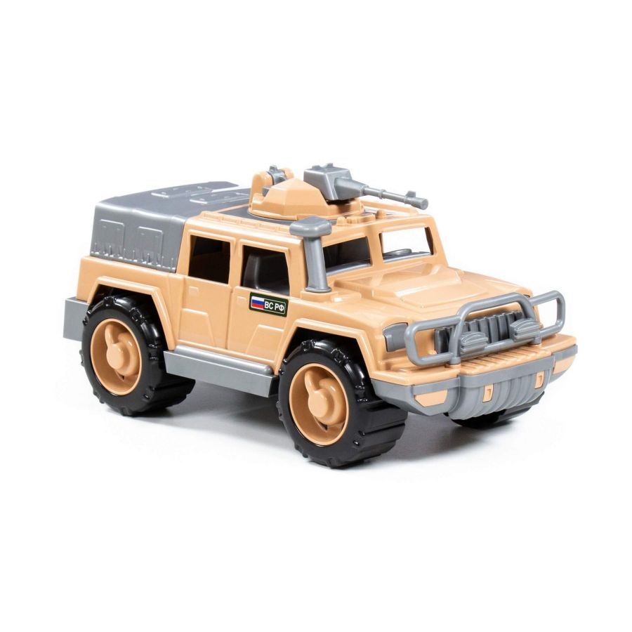 Автомобиль-джип военный "Защитник-Сафари" №1 с 1-м пулемётом (в коробке)