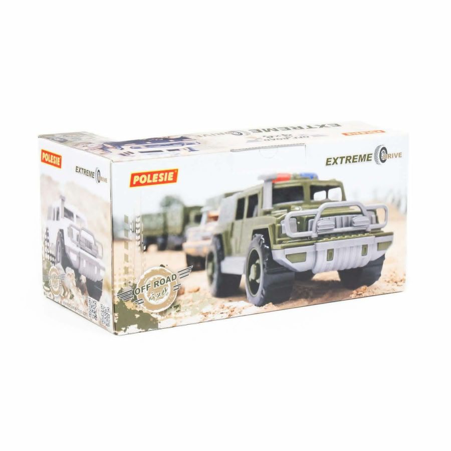 Автомобиль-джип военный "Защитник-Сафари" №1 с 1-м пулемётом (в коробке)