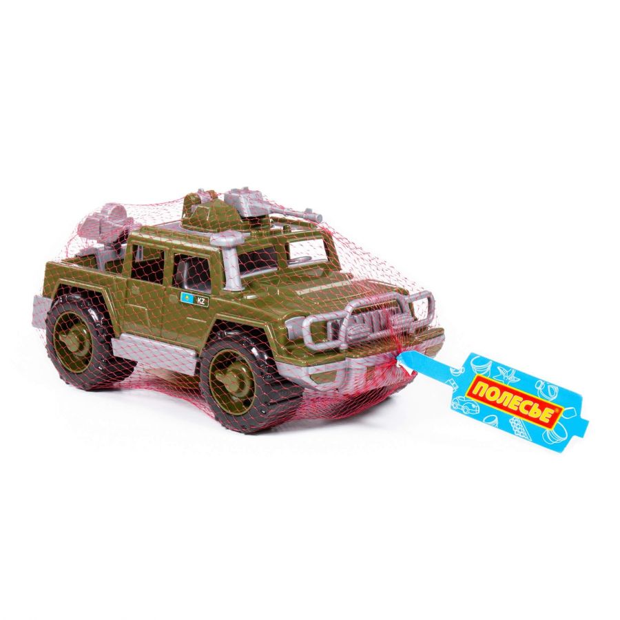 Автомобиль-пикап военный "Защитник" с 2-мя пулемётами (KZ)