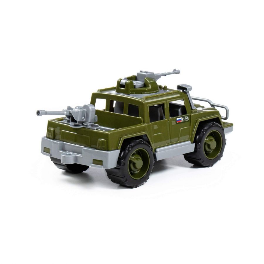 Автомобиль-пикап военный "Защитник" с 2-мя пулемётами