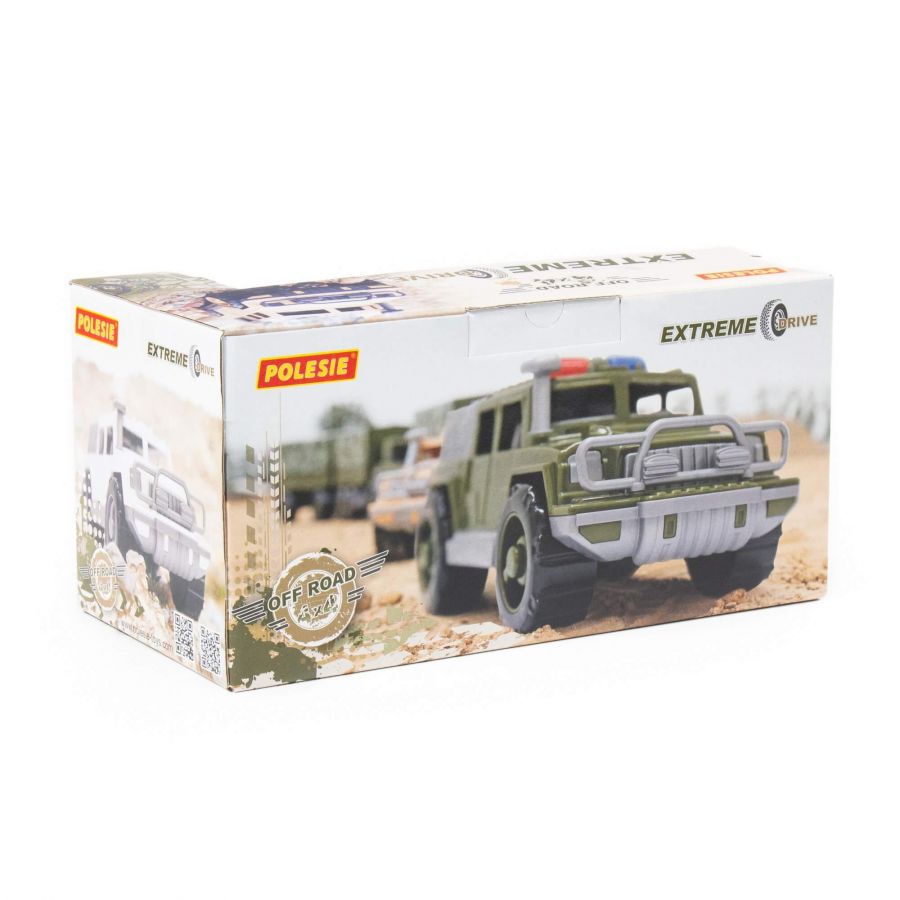 Автомобиль-пикап военный "Защитник" с 2-мя пулемётами (KZ) (в коробке)