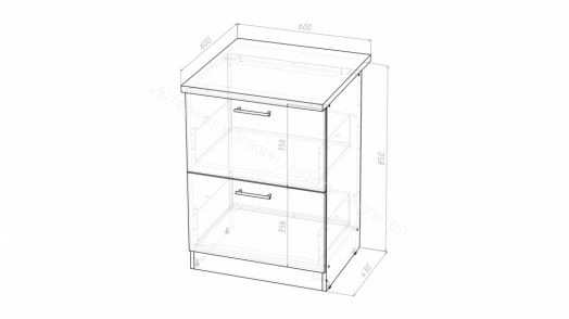 Кухонный гарнитур Лиора экстра 2 3000 мм (ПМ)