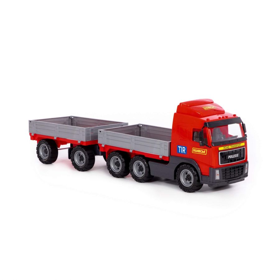 Автомобиль бортовой с прицепом (в коробке)