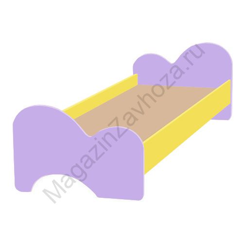 КРОВАТЬ ДЕТСКАЯ 19 (МДФ)