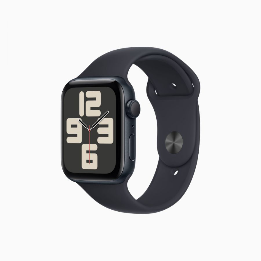 Apple Watch SE, 40 мм, корпус чёрный, ремешок чёрный