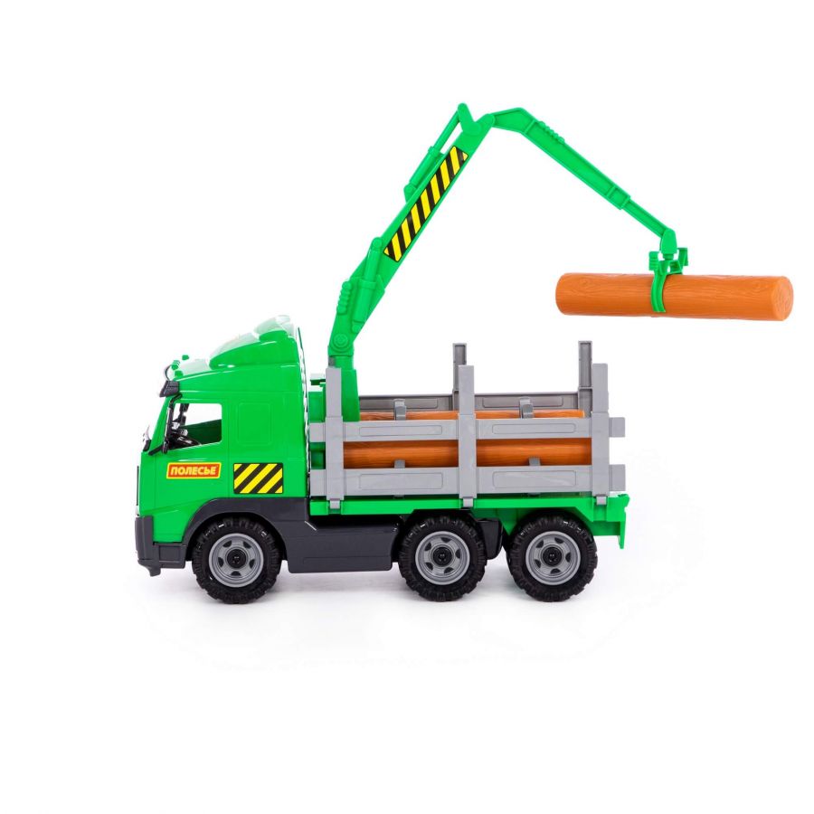 Автомобиль-лесовоз (в лотке)