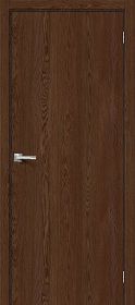 Межкомнатная Дверь с Экошпоном Bravo Браво-0 Brown Dreamline 600x2000, 700x2000, 800x2000, 900x2000мм  (полотно) / Браво.