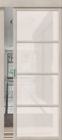 Межкомнатная Дверь с Экошпоном Bravo Твигги-11.3 Cappuccino Melinga / Magic Fo 600x2000, 700x2000, 800x2000, 900x2000мм (полотно) / Браво.