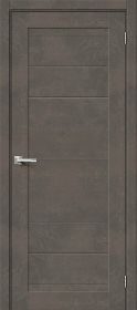 Межкомнатная Дверь Хард Флекс Bravo Браво-21 Brut Beton  600x2000, 700x2000, 800x2000, 900x2000мм (полотно) / Браво.
