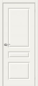 Межкомнатная Дверь Эмаль Bravo Скинни-14 White, 700x2000, 800x2000, 900x2000мм  (полотно)/ Браво.